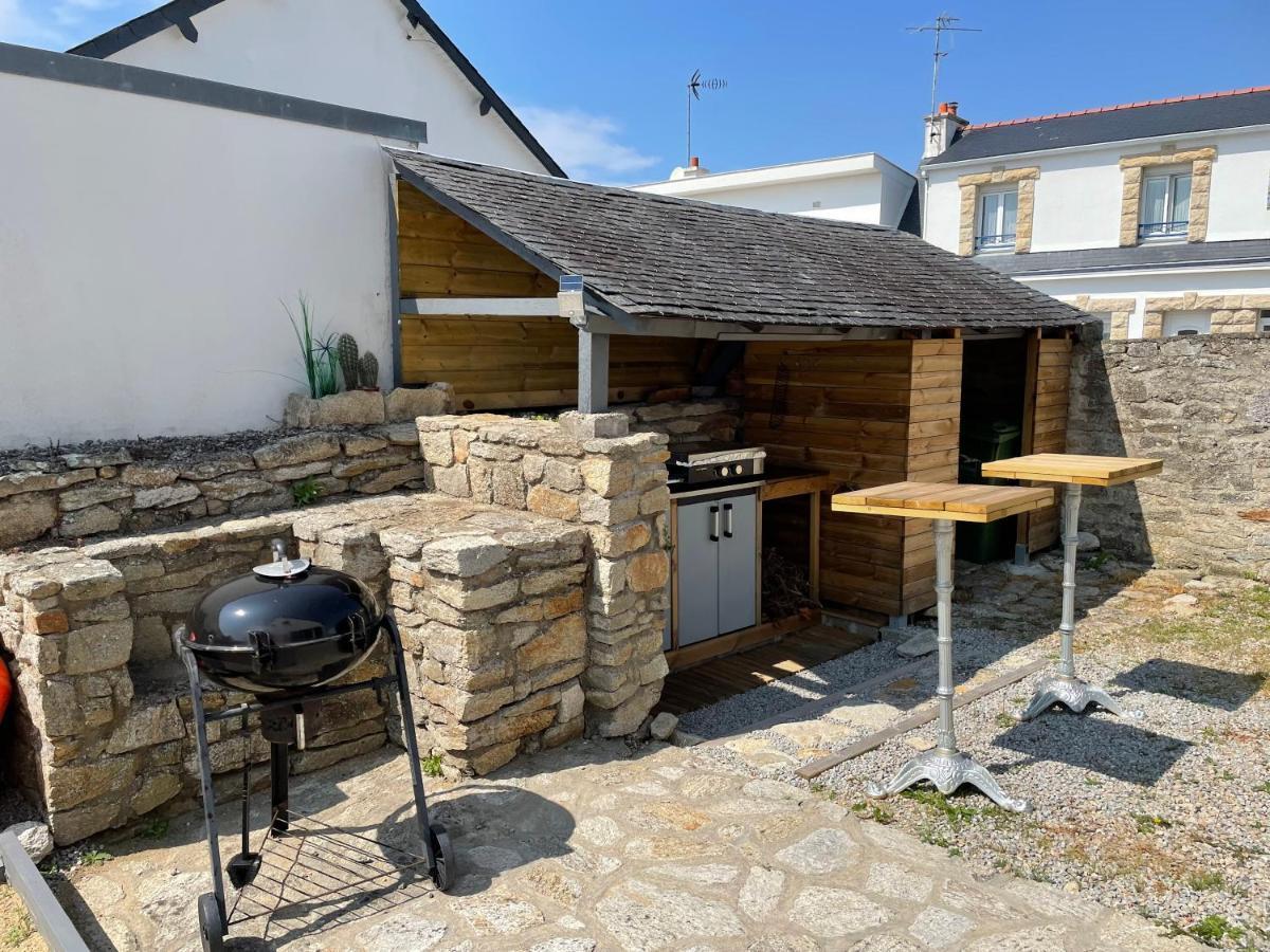 Maison Golvan Centre Ville Avec Parking Et Jardin Quiberon Exterior foto